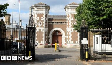 Arrests after protesters breach London prison grounds