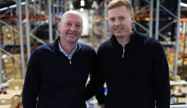 Jonathan and Kieran Paxton at Equip2clean in Kirkby