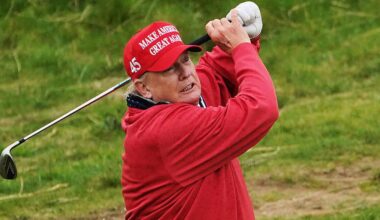 Donald Trump 'really wants' to attend 2026 Irish Open, son Eric says