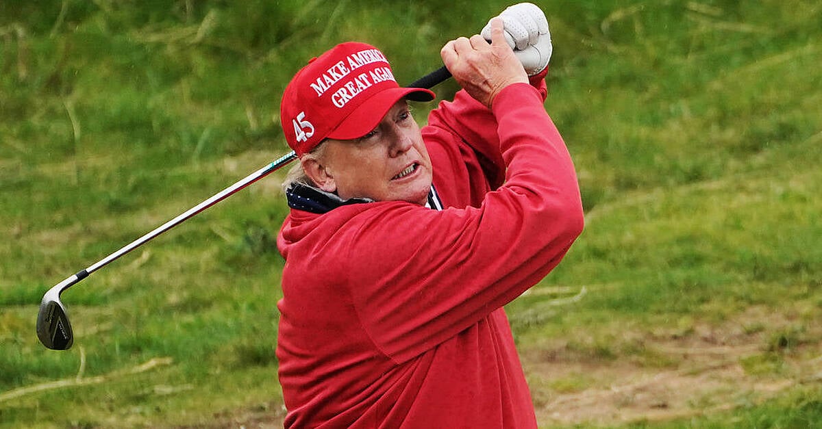 Donald Trump 'really wants' to attend 2026 Irish Open, son Eric says