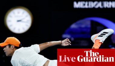 Australian Open 2026 quarter-finals: Zverev v Tien, Sabalenka through to semis– live | Australian Open 2026