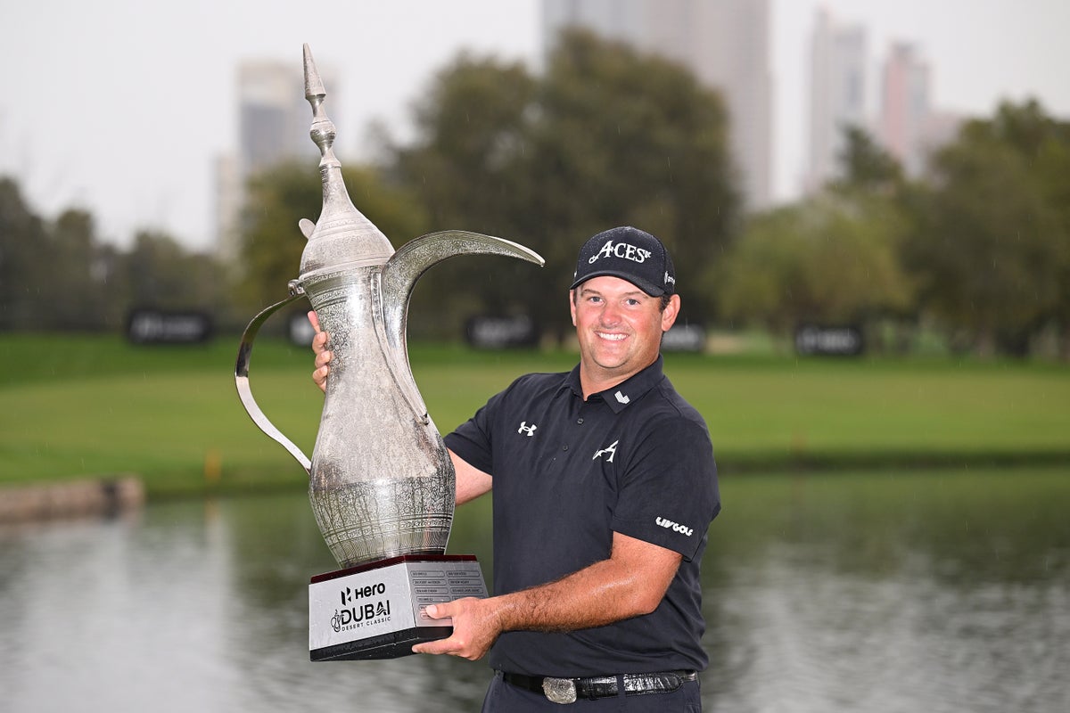 Patrick Reed dominates Dubai Desert Classic — and reveals he has not yet re-signed with LIV