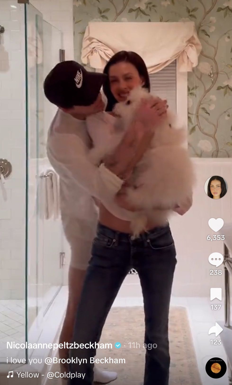 Brooklyn and Nicola Peltz-Beckham