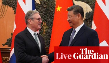 Starmer-Xi meeting live: UK prime minister says he wants ‘more sophisticated’ relationship with China | Keir Starmer