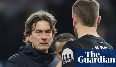 Frank’s injury woes mount as Tottenham prepare for vital Champions League tie | Tottenham Hotspur