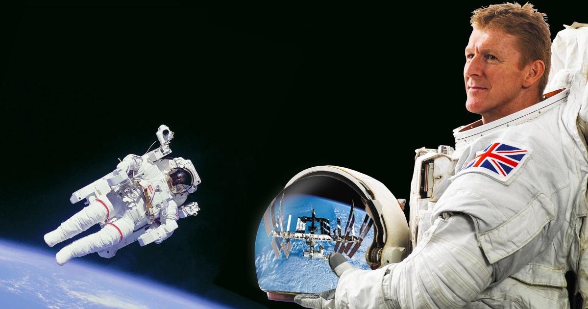 Tim Peake to return to Warrington with 'Astronauts' show