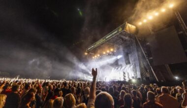 Ronnie Wood of the Rolling Stones playing at Sandringham