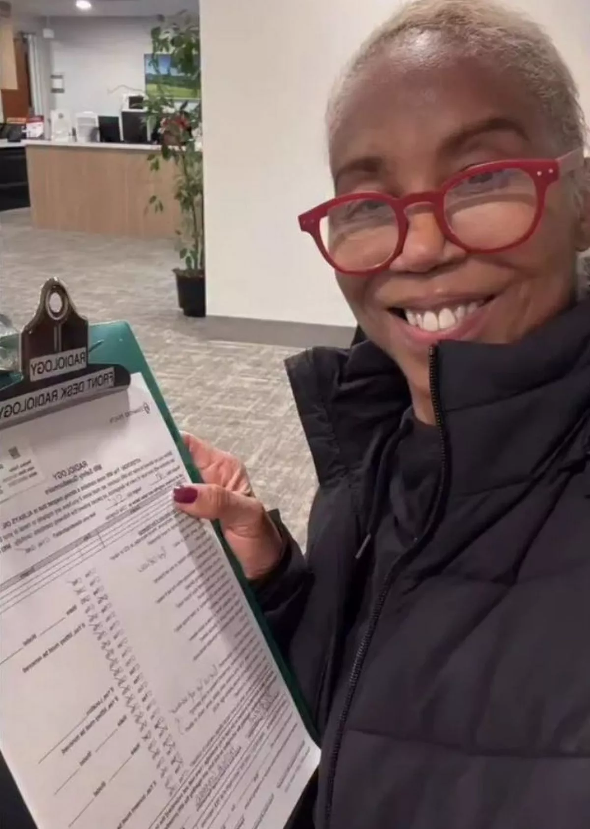 Trisha has previously explained that she undergoes regular testing as part of her treatment