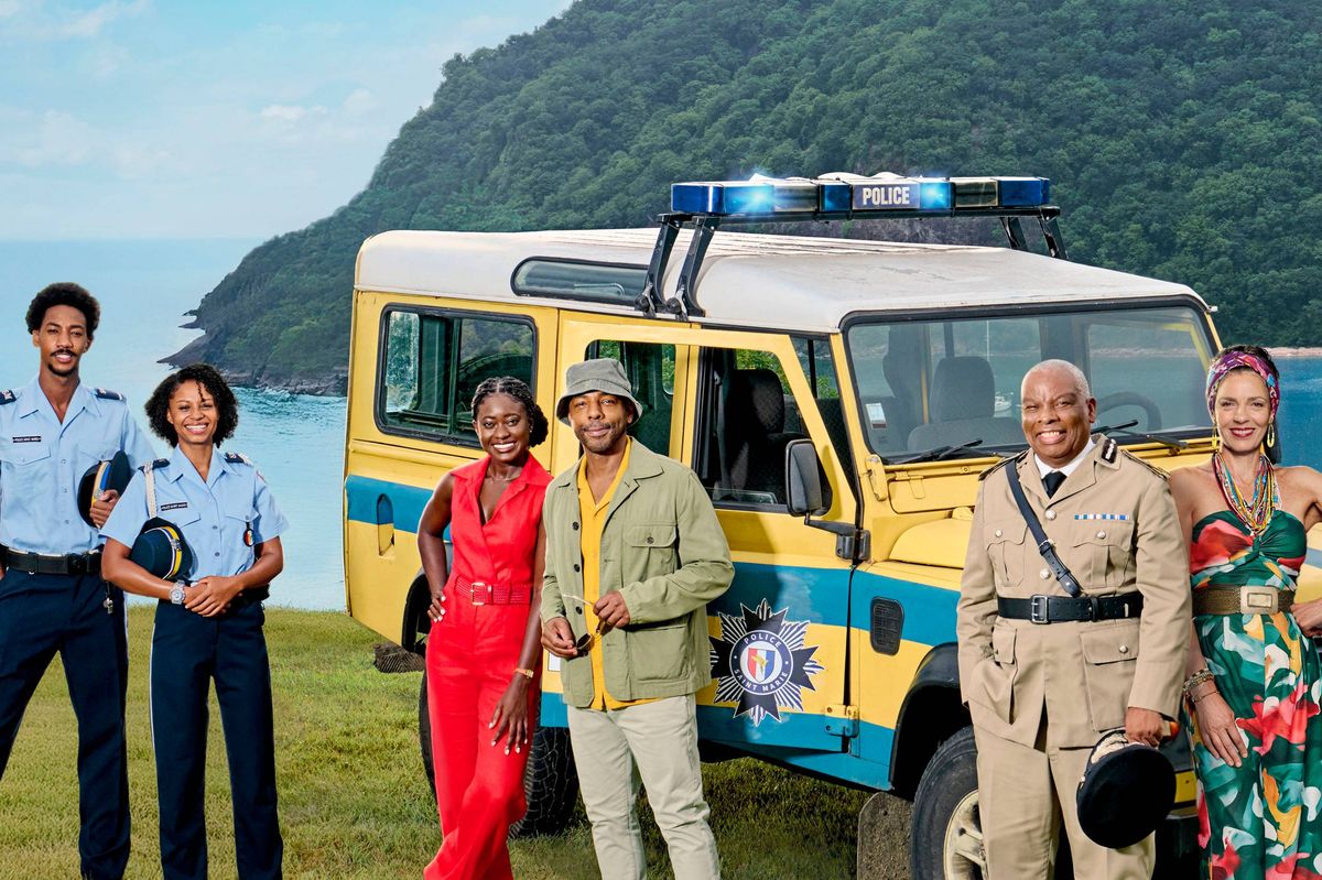 The cast of Death In Paradise