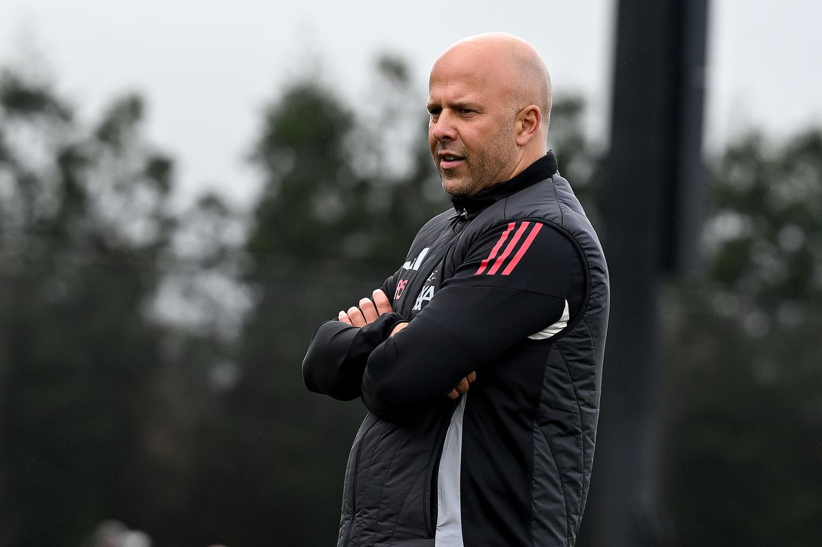 Head coach Arne Slot of Liverpool