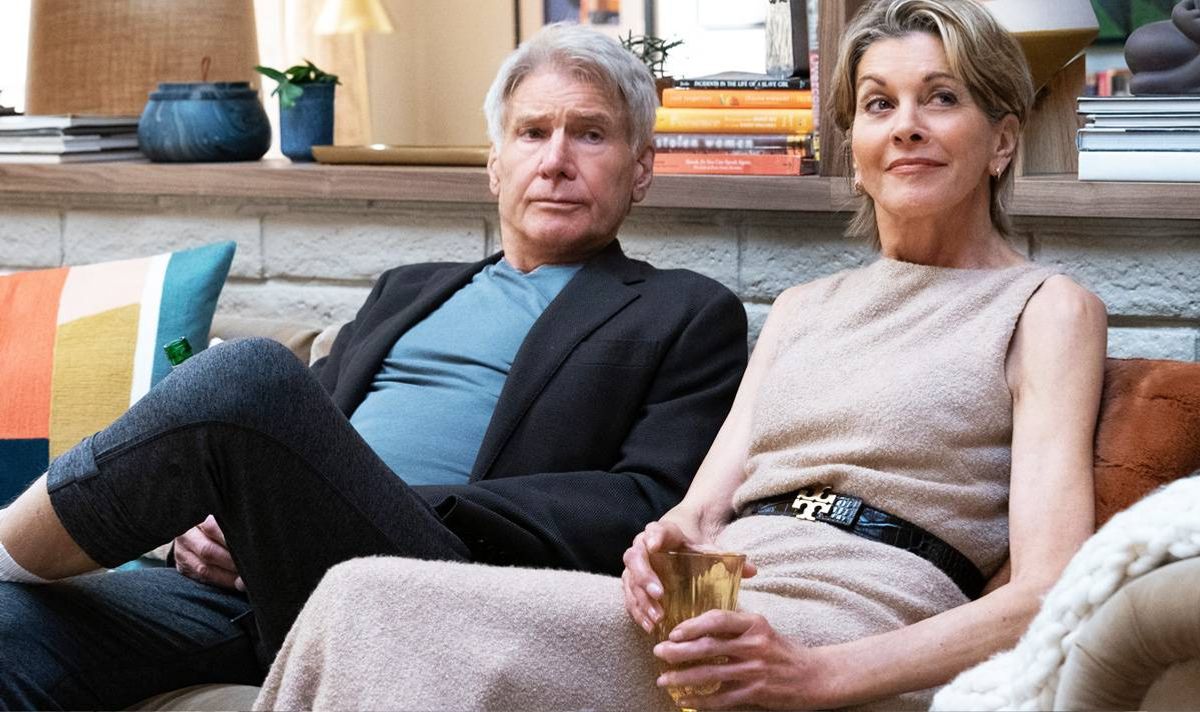Harrison Ford and Wendie Malick