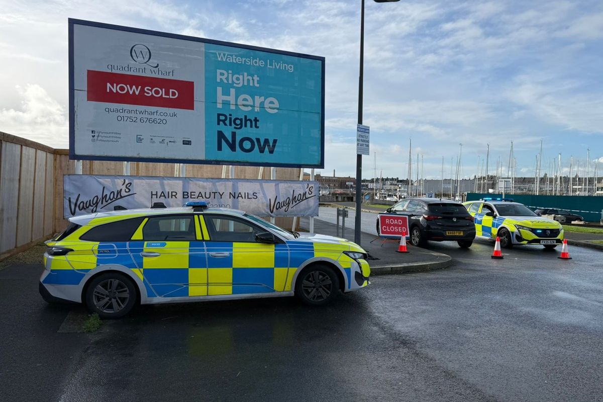 Police incident near King Point Marina in Plymouth