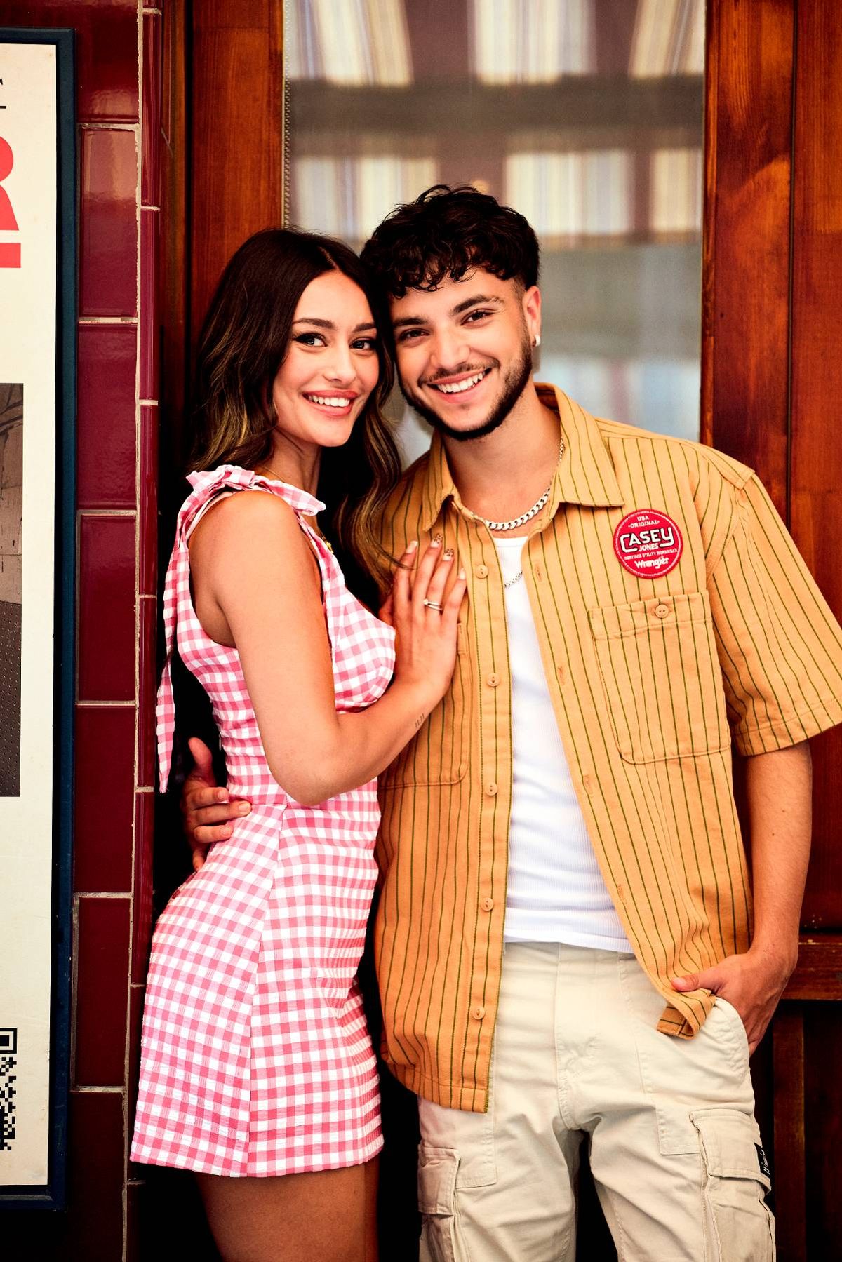 junior andre and girlfriend Jasmine