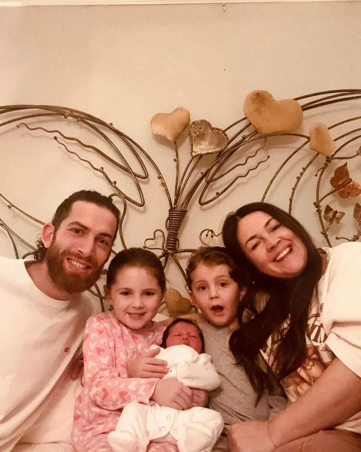 Lacey and her husband Matt have three children
