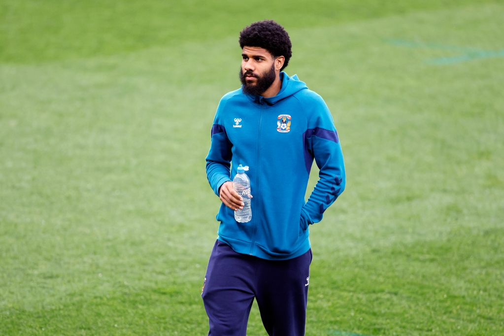 Coventry City's Ellis Simms is back ion the starting line-up to face QPR