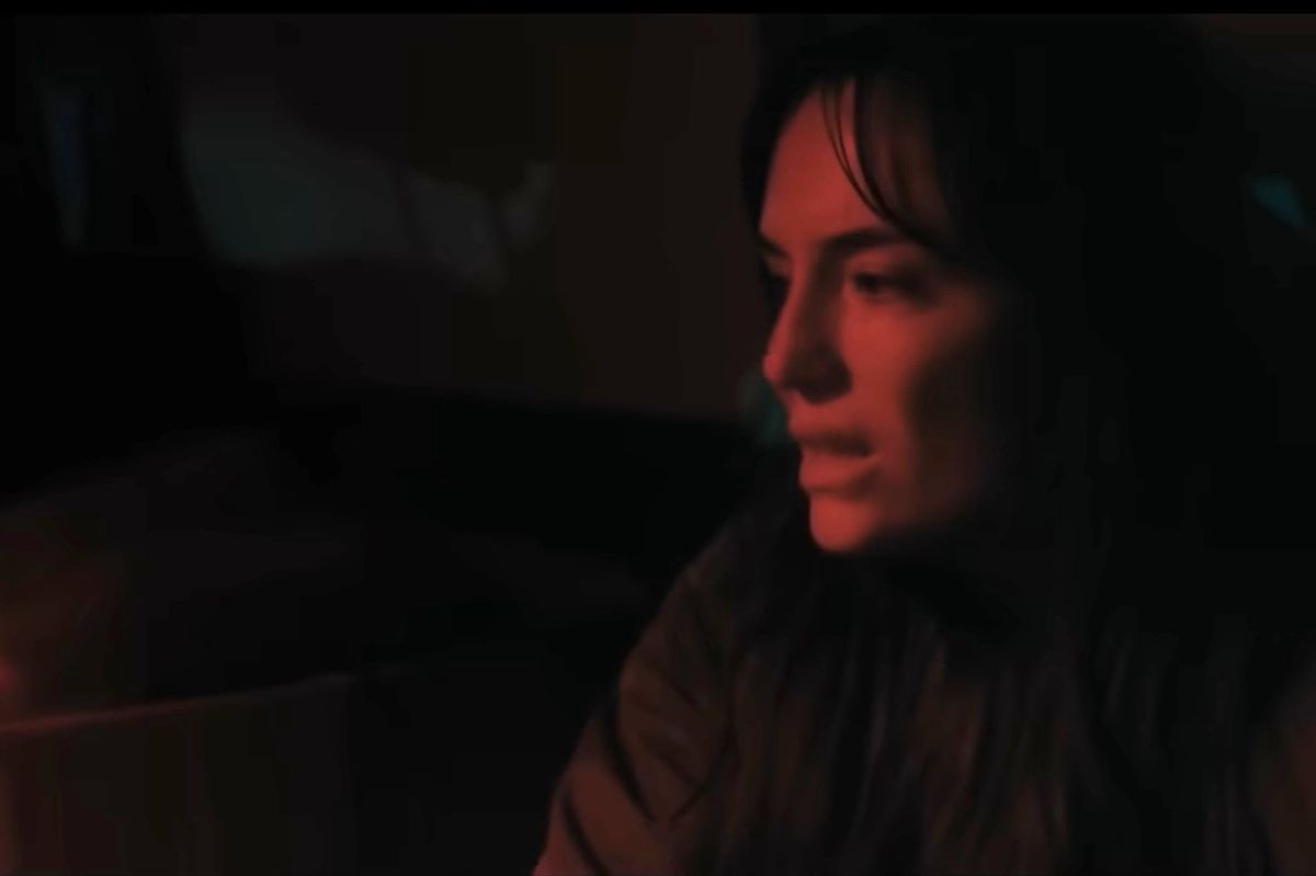 A myestery woman appeared during Corriedale