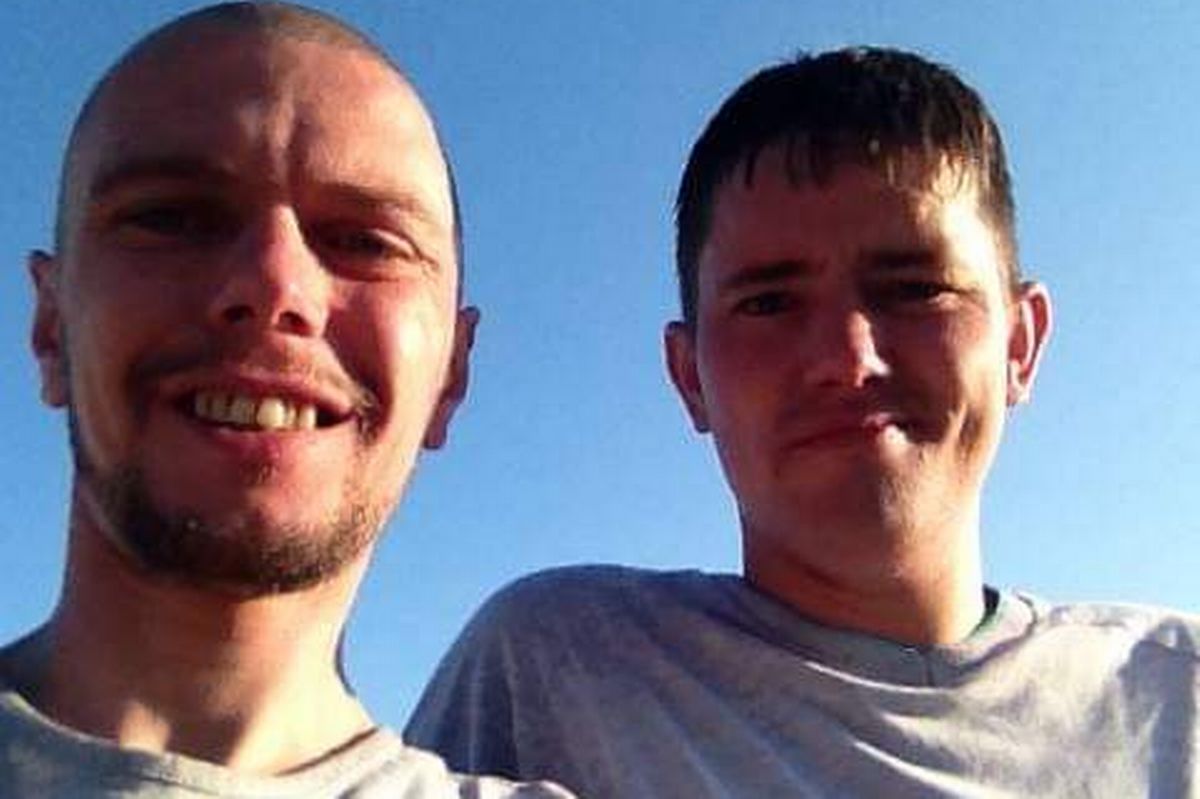 Lee (left) and Karl enjoying the sun August 2021 (Cover Images)