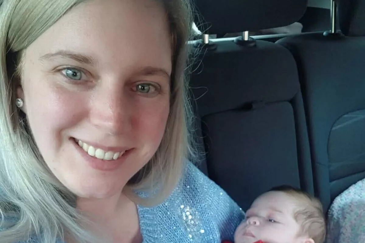 Zoe and Larna on Christmas Eve 2020 - the morning before she turned to stone (Cover Images)