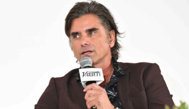 John Stamos Looks So Different After Ditching His Signature Brown Hair for an Unexpected Streaky Blonde Look