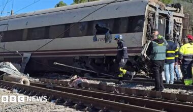 Spain train crash: PM vows to find answers after at least 39 killed in Adamuz