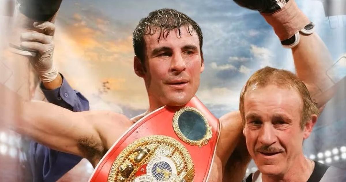 Joe Calzaghe, world champion boxer, visiting Herefordshire