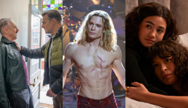 stills from Tip Toe, Interview with a Vampire and Tell Me Lies