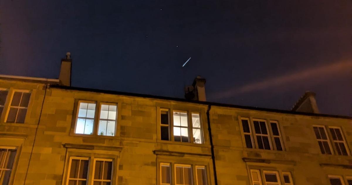 Meteor above Glasgow likely heralds Quadrantid fireball shower