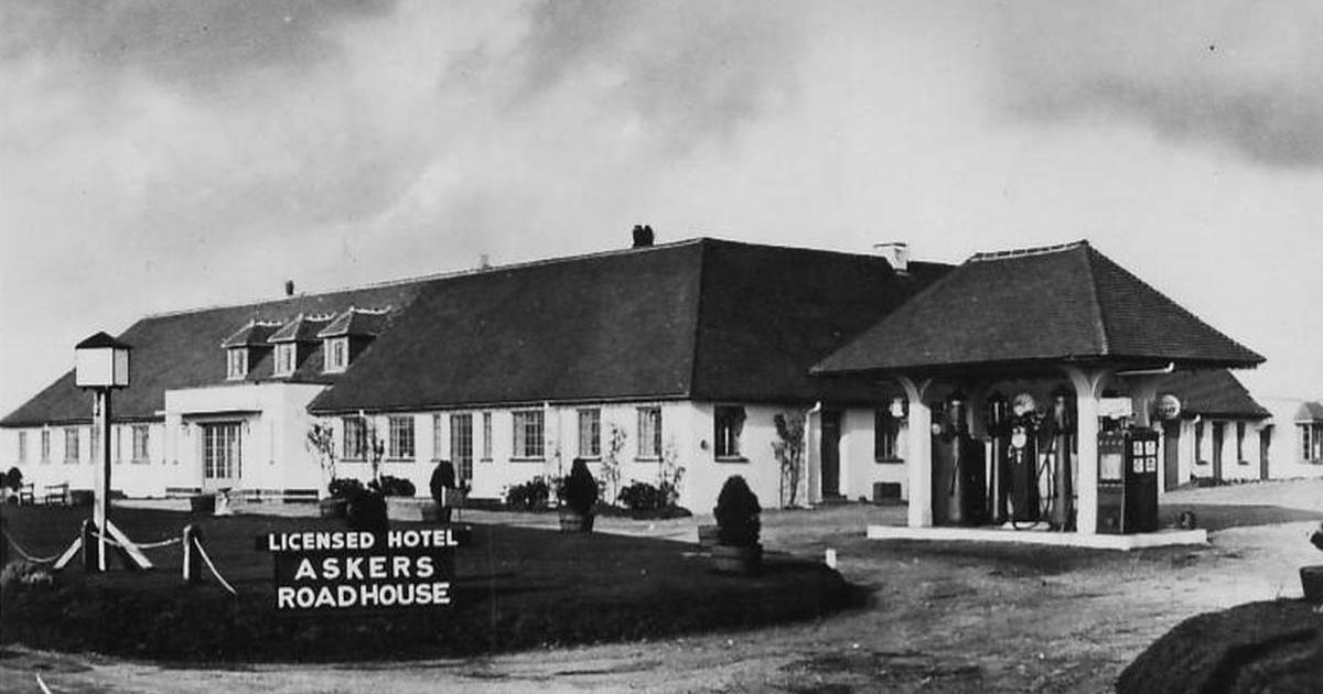 Beatles stayed at long gone Askers Road House on the A35