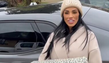 Katie Price enjoys festive trip to Isle of Wight with family