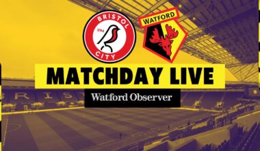 MATCHDAY LIVE: Bristol City v Watford - Watford Observer