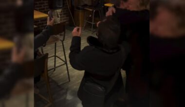 Rod Stewart surprises fans at Falkirk pub after Celtic game