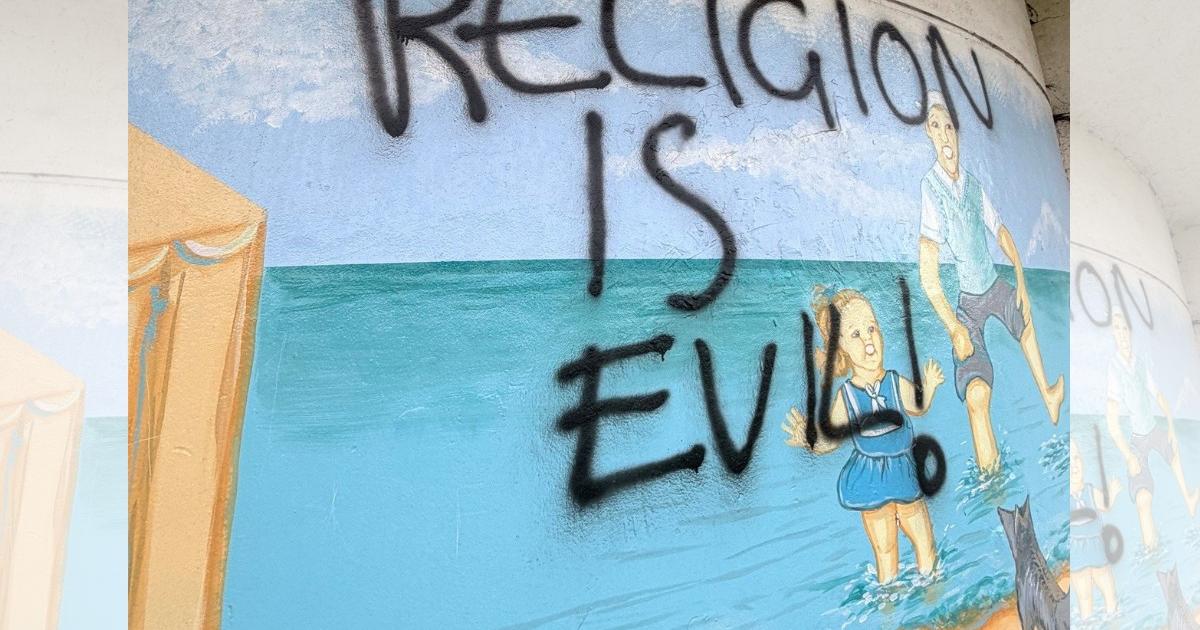 CIC slams graffiti vandalism in New Brighton