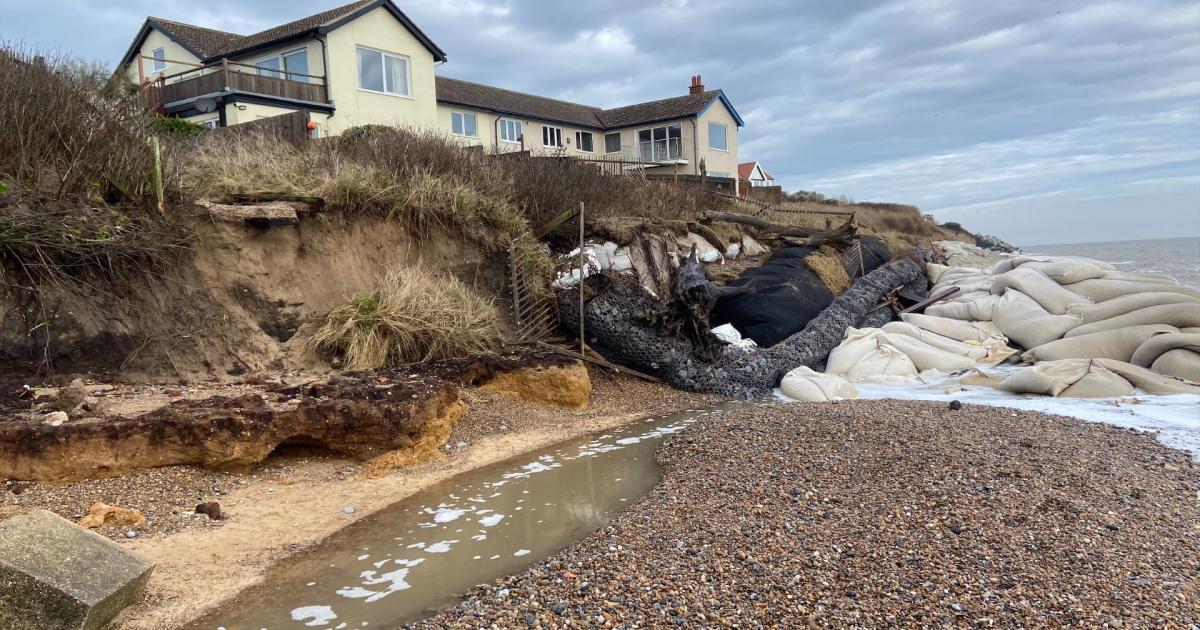 Meeting those impacted by Thorpeness coastal erosion