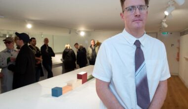 Gourock artist David Watson's first exhibition at The Wyllieum