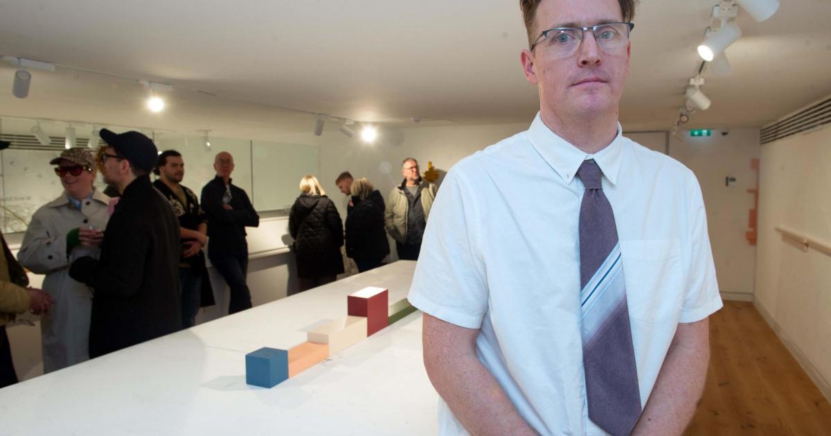 Gourock artist David Watson's first exhibition at The Wyllieum