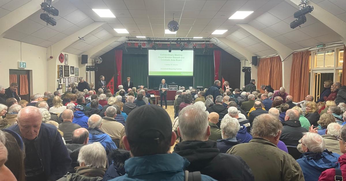 Furious Wiltshire residents oppose recycling centre closures