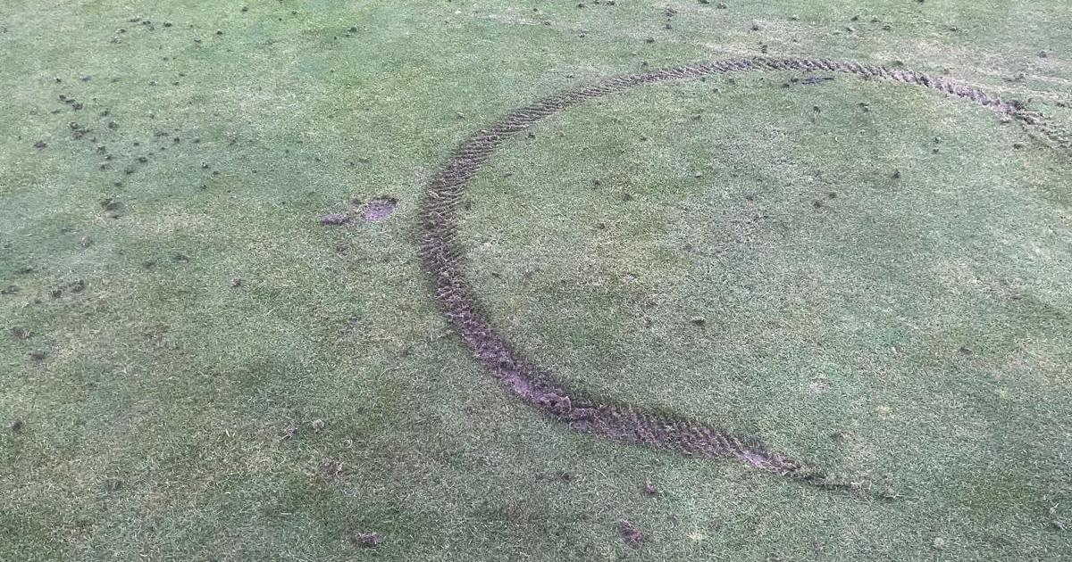 Dalmuir Golf Course trust hits out after bikes damage green