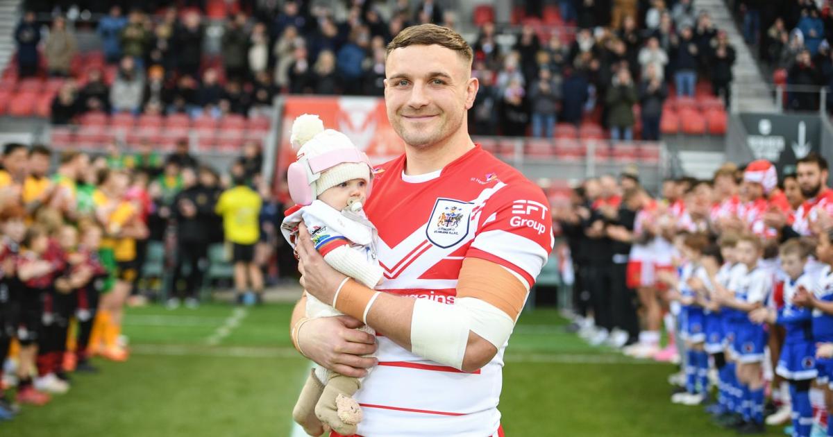 St Helens against Castleford in Matty Lees Testimonial