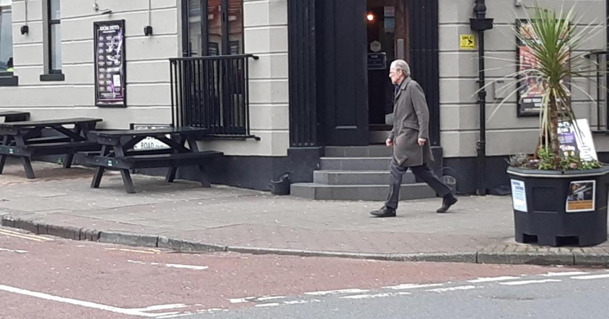 Movie star Bill Nighy back in Wirral filming A Town in Nova Scotia