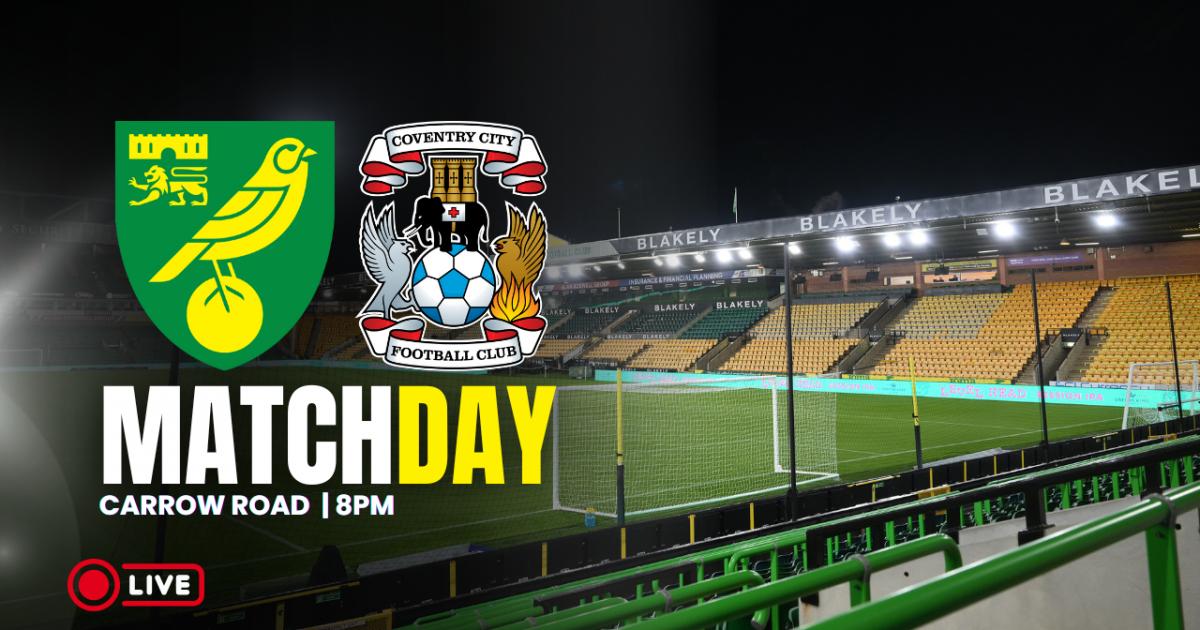 Norwich City v Coventry: Follow live Championship updates