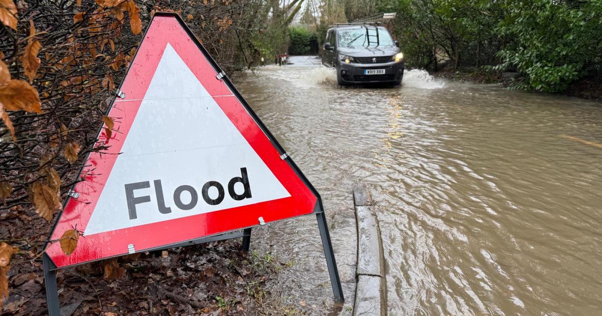 24 flood alerts issued in Sussex amid Storm Chandra