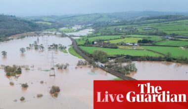 Storm Chandra live: danger to life warning as severe flooding expected in south-west England | UK news