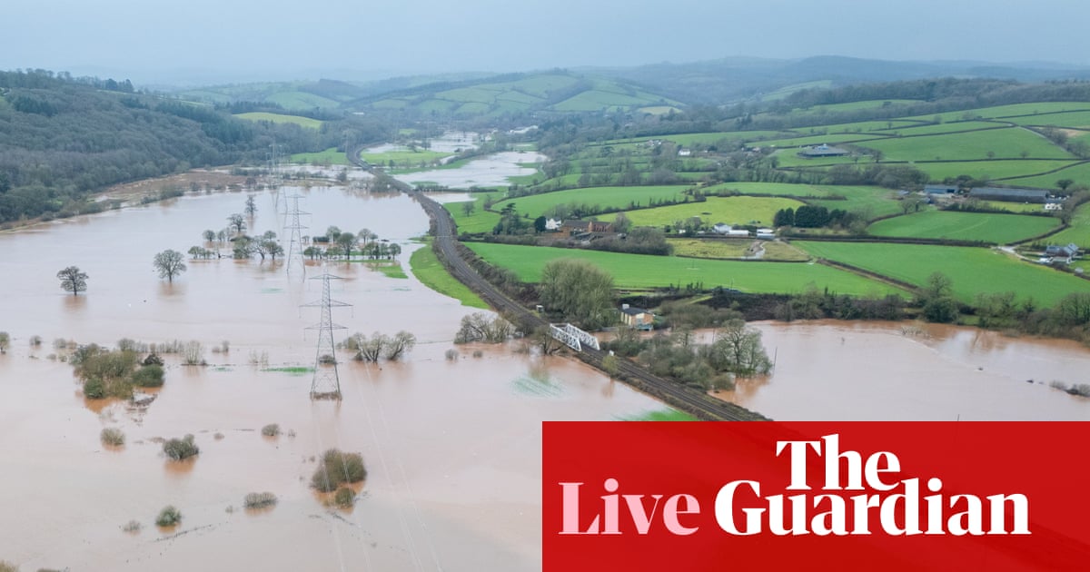 Storm Chandra live: danger to life warning as severe flooding expected in south-west England | UK news