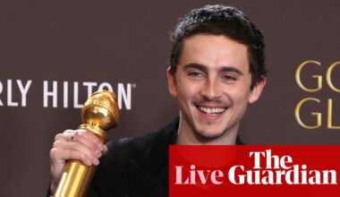 Golden Globes 2026: the winners, the losers, the outfits – live! | Golden Globes 2026