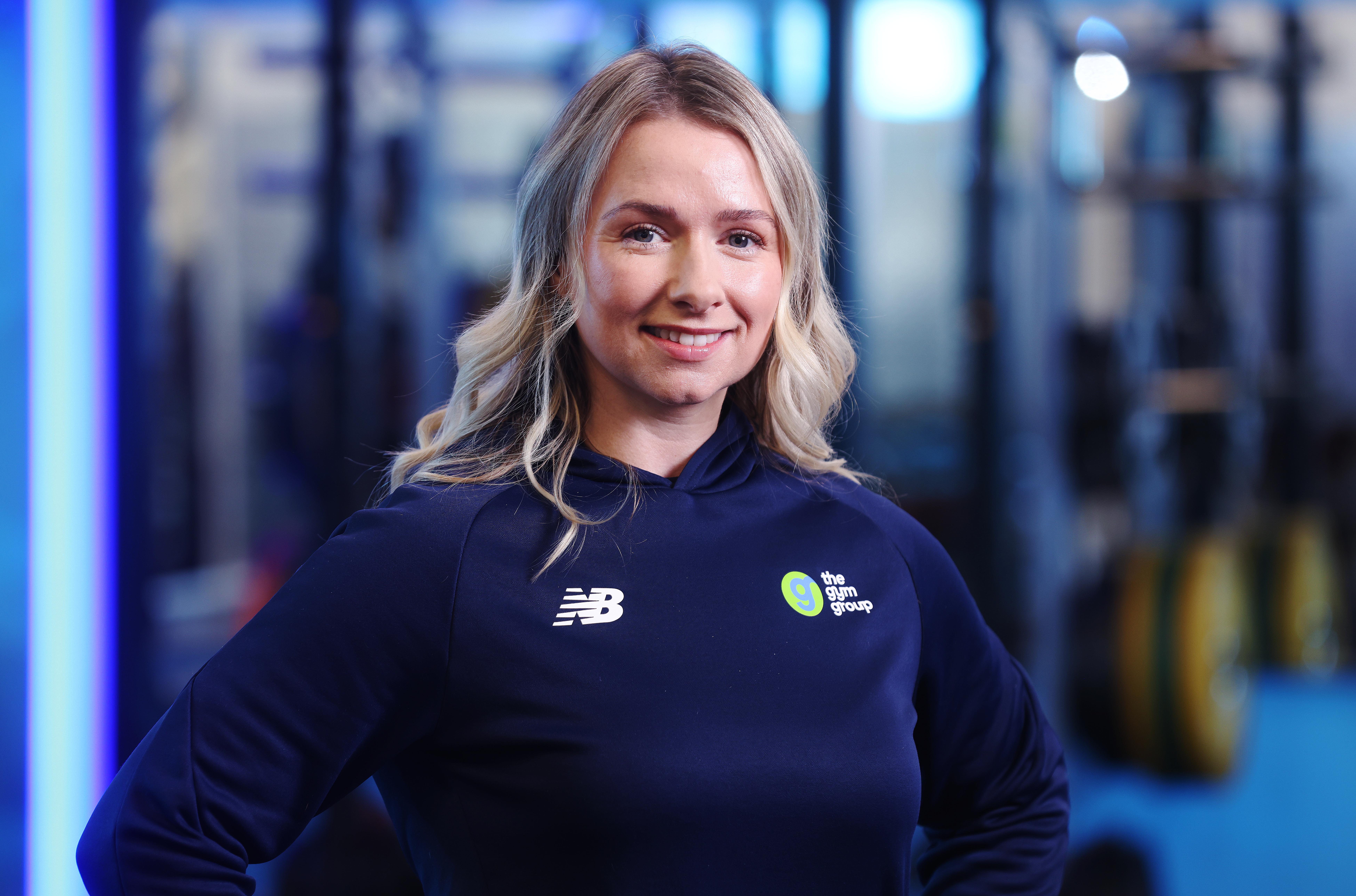 portrait of a female personal trainer