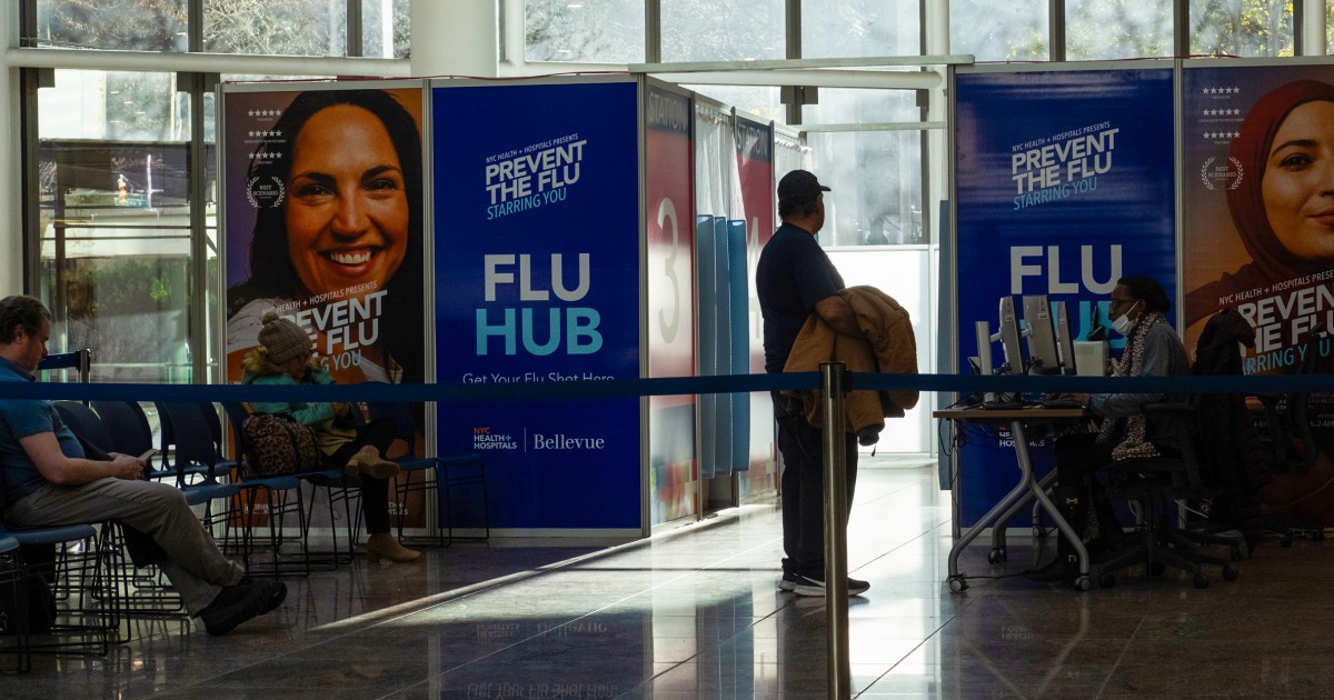 Flu is surging nationwide. Hospitalizations nearly doubled in a single week.