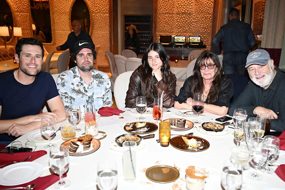 Denise Truscello/Getty Jake, Nick, Romy, Michele and Rob Reiner on Sept. 14, 2024