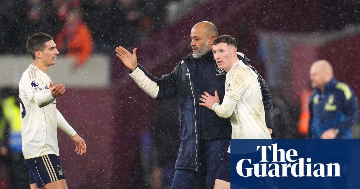 West Ham losing faith in Nuno and unhappy he embraced Forest players on pitch | West Ham United