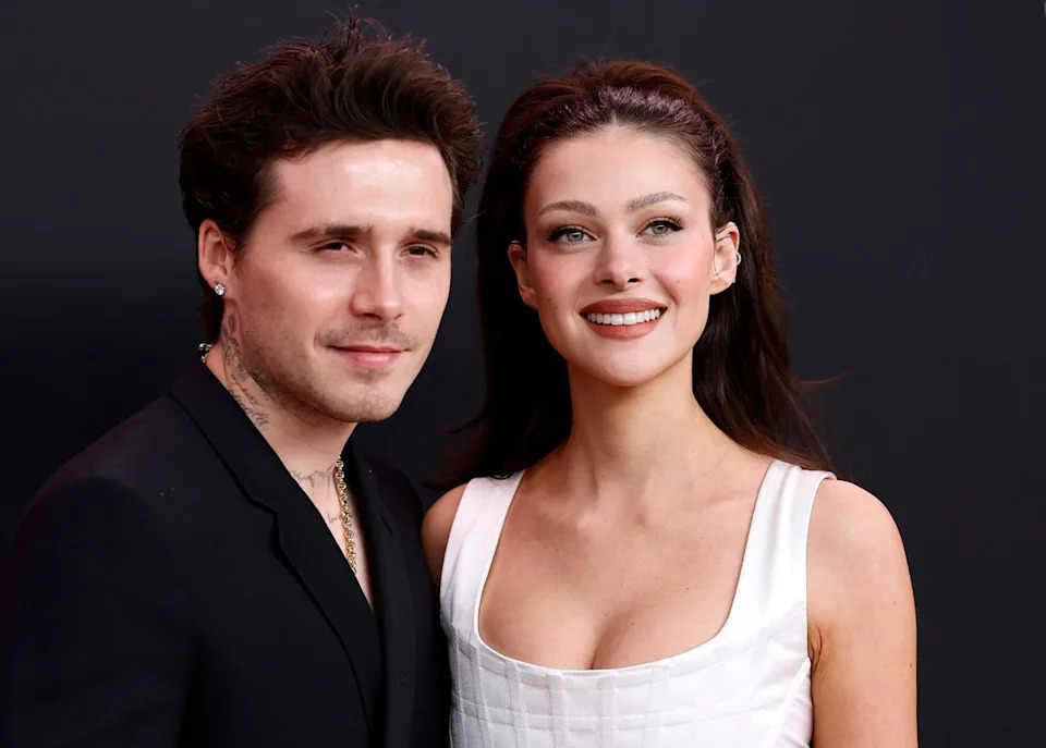 Brooklyn, 26, pictured with his wife Nicola Peltz (Getty Images)
