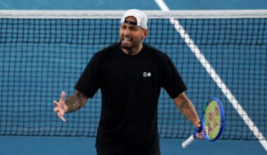 Nick Kyrgios fumes at ‘horrendous’ umpire calls and ‘dumb’ rules